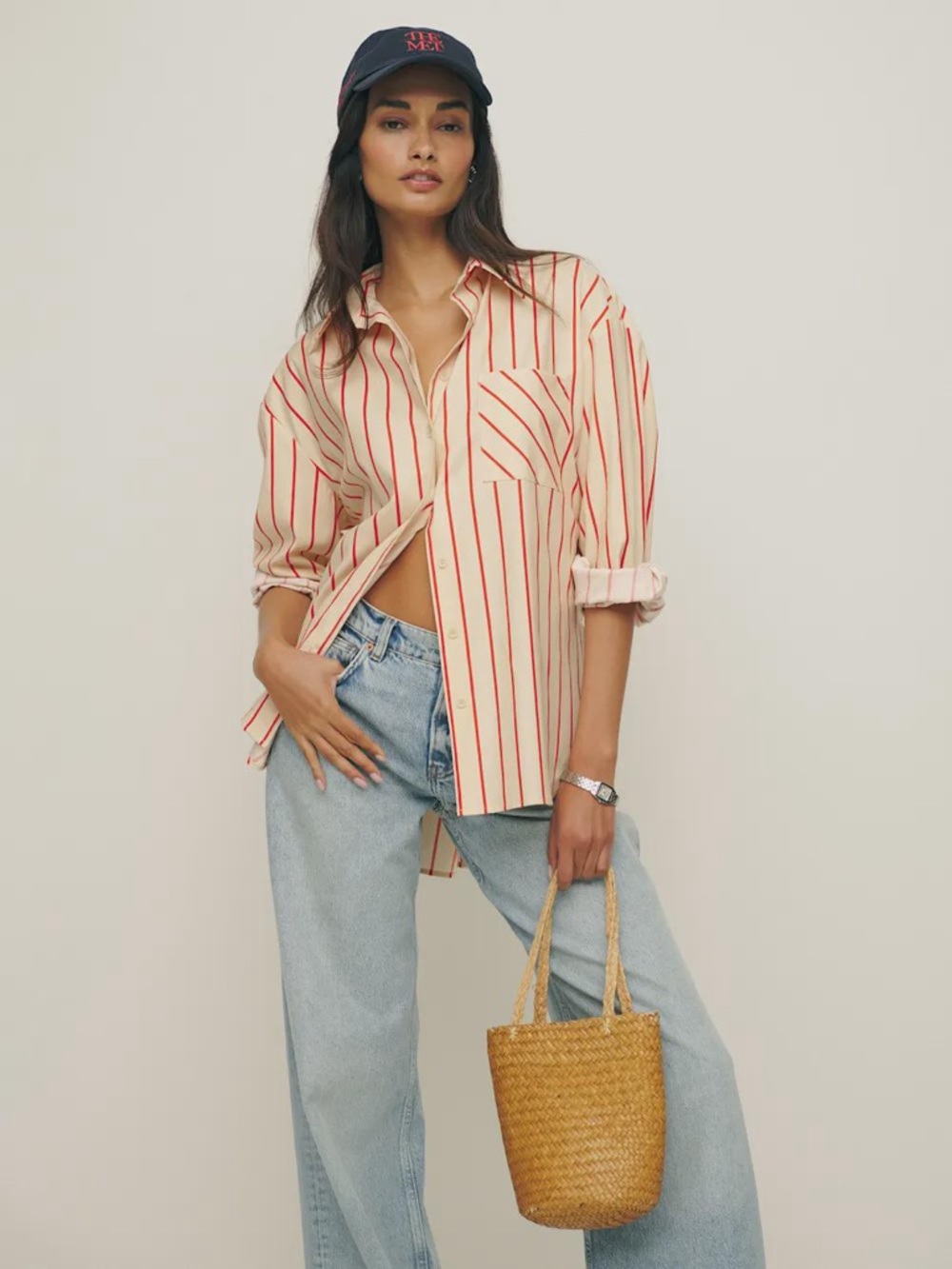 Reformation Eli Oversized Shirt